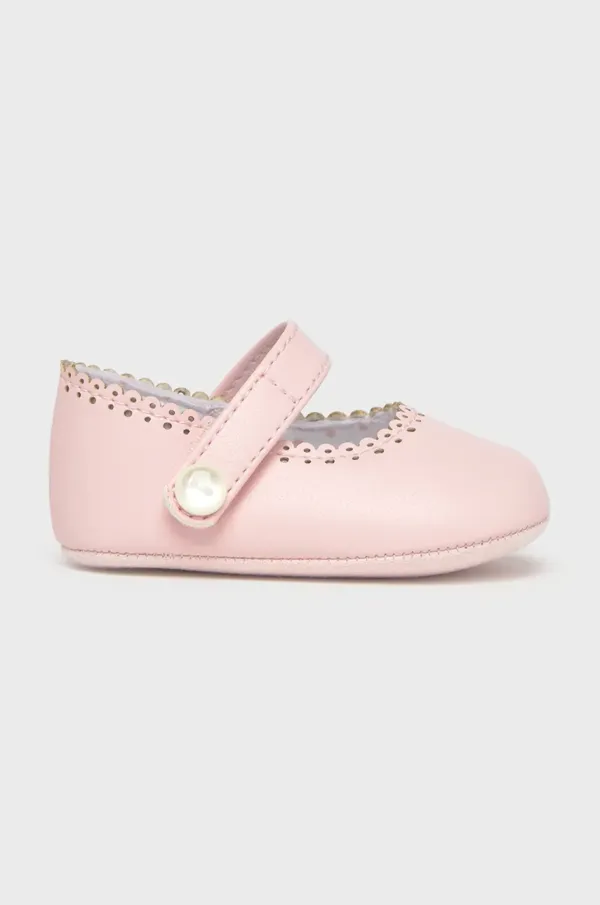 Mayoral Newborn Čevlji za dojenčka Mayoral Newborn roza barva, 9903