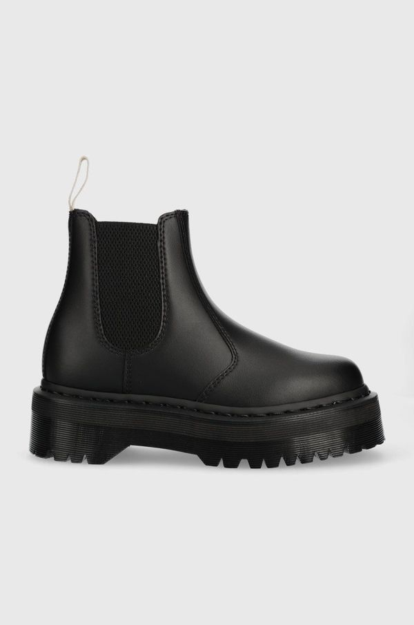 Dr. Martens Chelsea Dr. Martens V 2976 Quad Mono ženski, črna barva