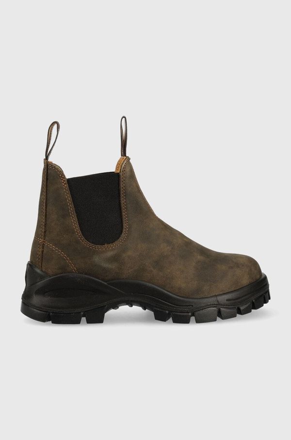 Blundstone Chelsea iz semiša Blundstone 2239 ženski, rjava barva