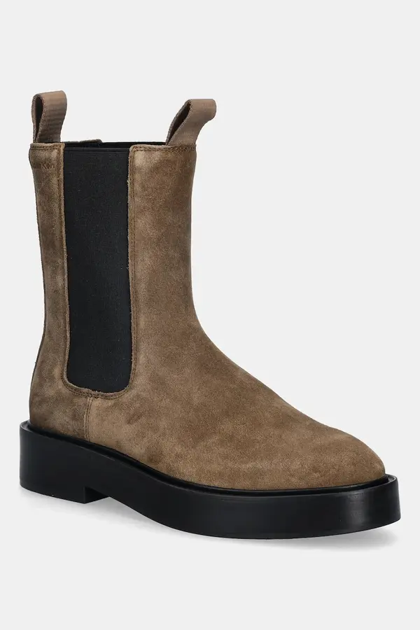 Calvin Klein Chelsea iz semiša Calvin Klein CONVAVE WELT CHESEA SUEDE
