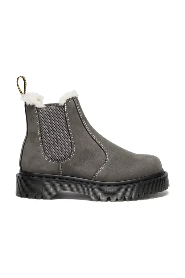 Dr. Martens Chelsea iz semiša Dr. Martens 2976 Bex Fur Lined