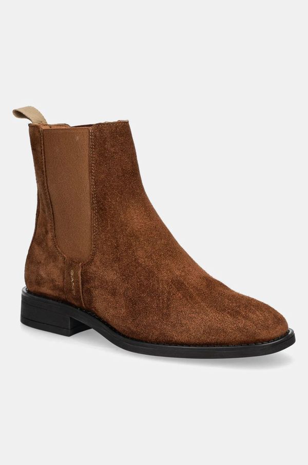 Gant Chelsea iz semiša Gant Fayy ženski, rjava barva, 29553820 G915