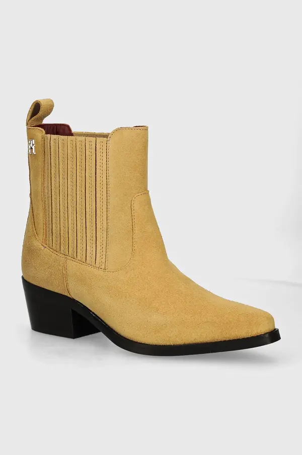 Tommy Hilfiger Chelsea iz semiša Tommy Hilfiger TH SUEDE COWBOY BOOT