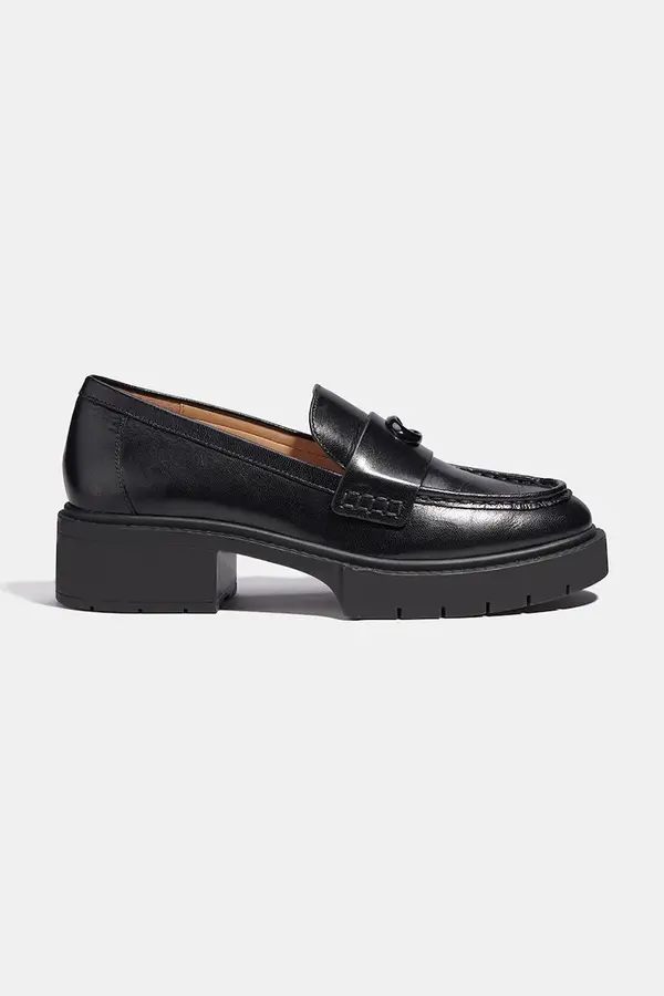 Coach Coach loaferji ženski usnjeni Leah Loafer
