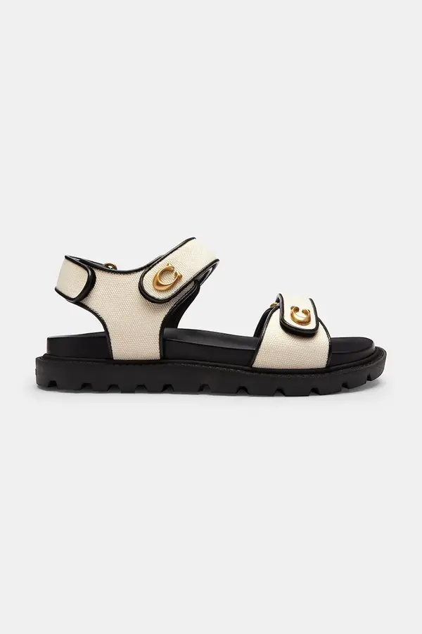 Coach Coach sandali ženski Brynn Canvas Sandal
