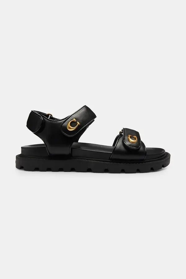 Coach Coach sandali ženski usnjeni Brynn Leather Sandal
