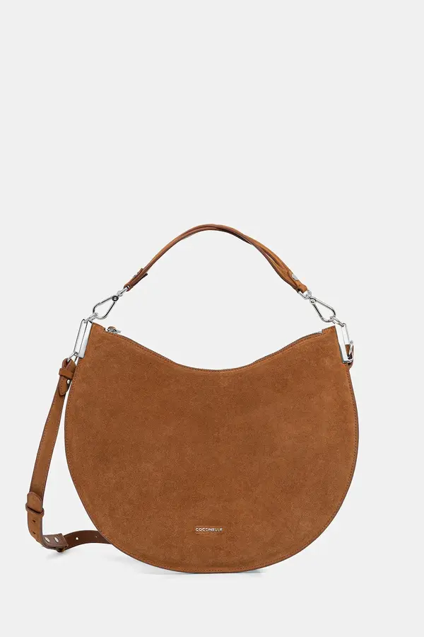 Coccinelle Coccinelle crossbody torbica ženska semišasta COCCINELLESUNUP SUEDE
