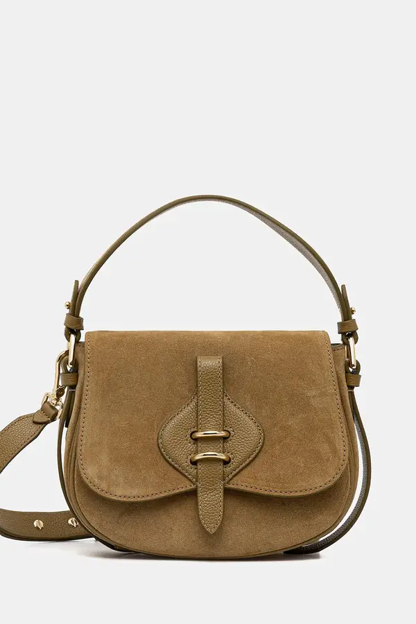 Coccinelle Coccinelle crossbody torbica ženska semišasta MAVERY SUEDE