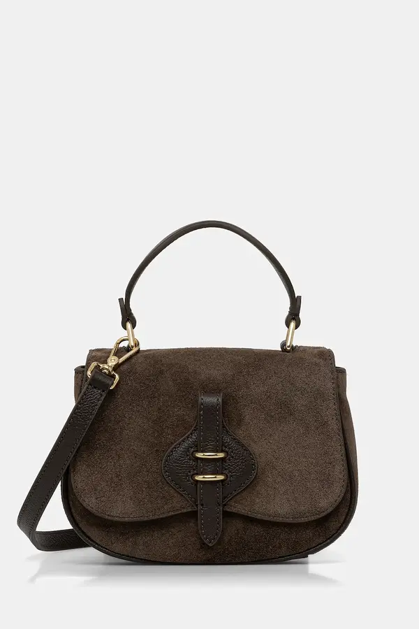 Coccinelle Coccinelle crossbody torbica ženska semišasta
