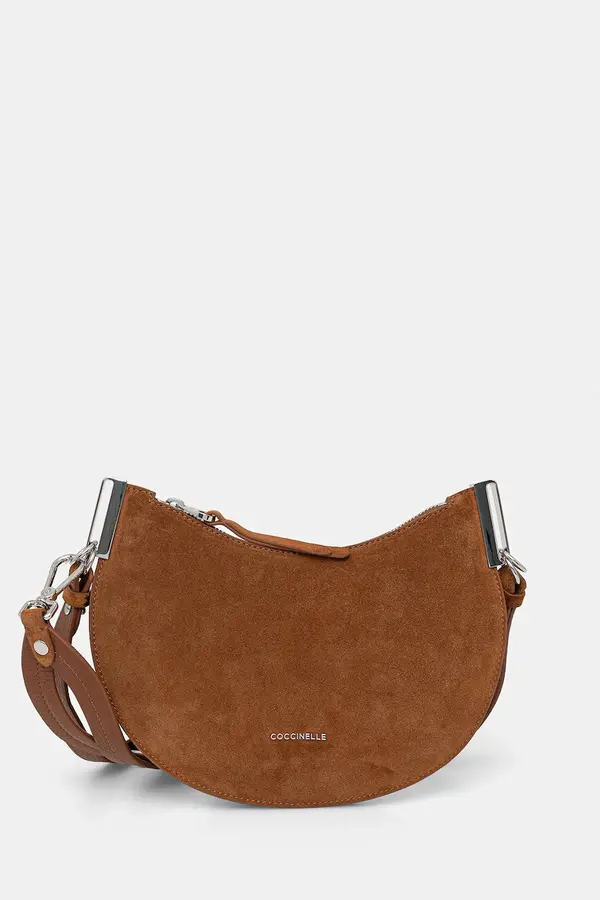 Coccinelle Coccinelle crossbody torbica ženska semišasta