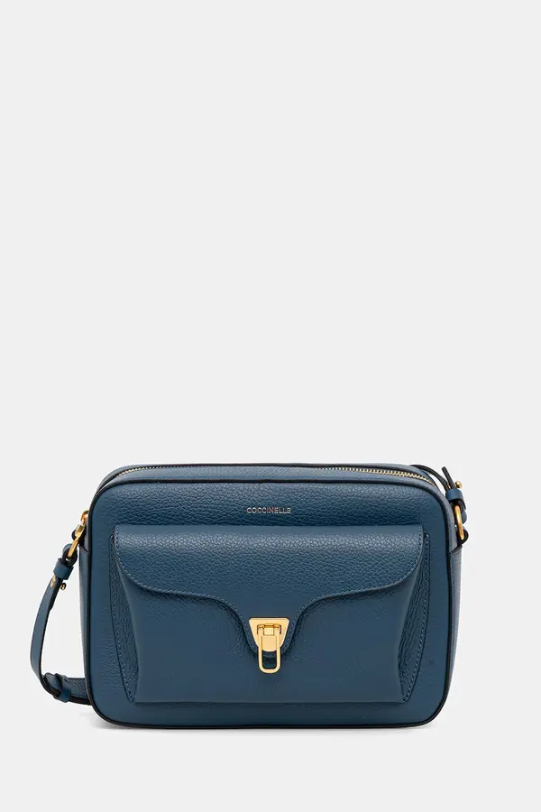 Coccinelle Coccinelle crossbody torbica ženska usnjena COCCINELLE BEAT SOFT