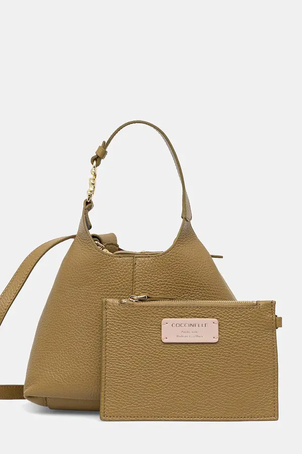 Coccinelle Coccinelle crossbody torbica ženska usnjena