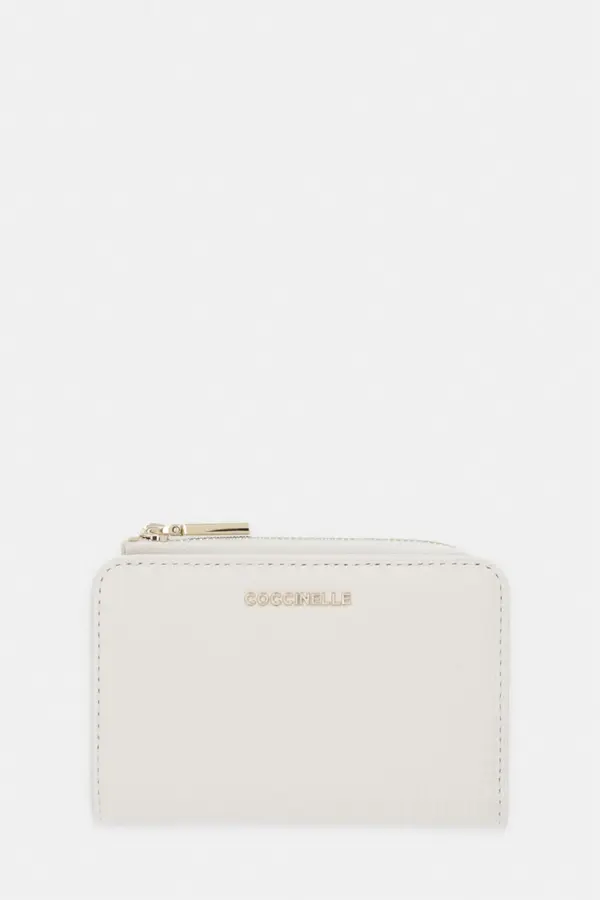 Coccinelle Coccinelle denarnica usnjena METALLIC SOFT