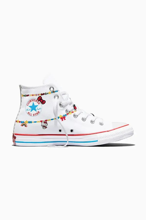 Converse Converse Converse x Hello Kitty Chuck Taylor All Star HI platnene superge ženske