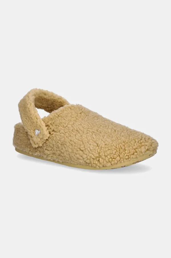 Crocs Copati Crocs Classic Cozzy Slipper bež barva, 209386