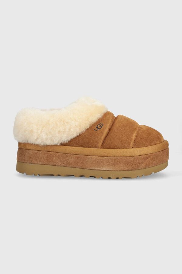 Ugg Copati iz semiša UGG Tazzlita rjava barva, 1146390