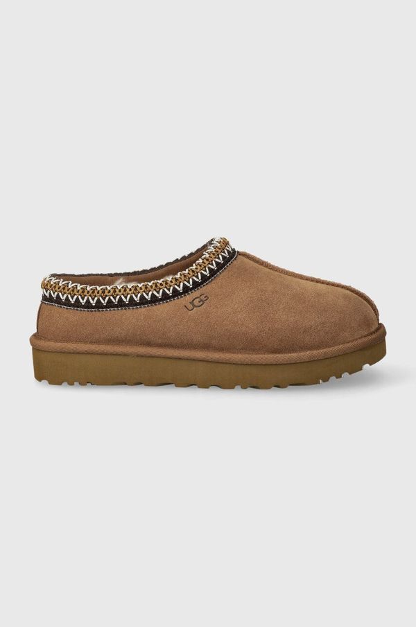 Ugg Copati iz semiša UGG W TASMAN rjava barva, 5955 CHE