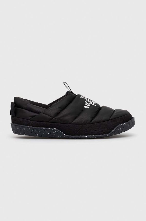 The North Face Copati The North Face Men S Nuptse Mule črna barva