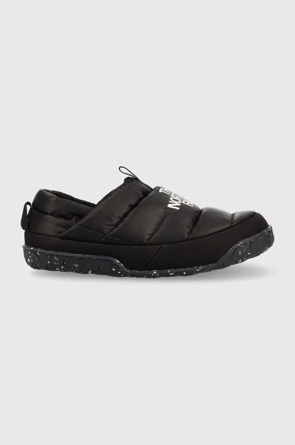 The North Face Copati The North Face Women S Nuptse Mule črna barva