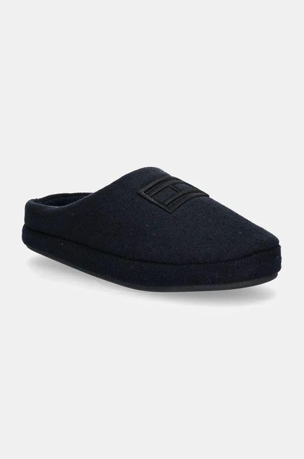 Tommy Hilfiger Copati Tommy Hilfiger FLAG WARM FELT HOUSE SHOE mornarsko modra barva, FM0FM05227