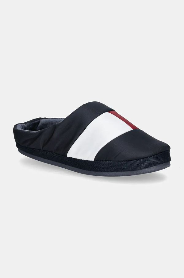 Tommy Hilfiger Copati Tommy Hilfiger HILFIGER NYLON FLAG HOUSE SHOE mornarsko modra barva, FM0FM05228