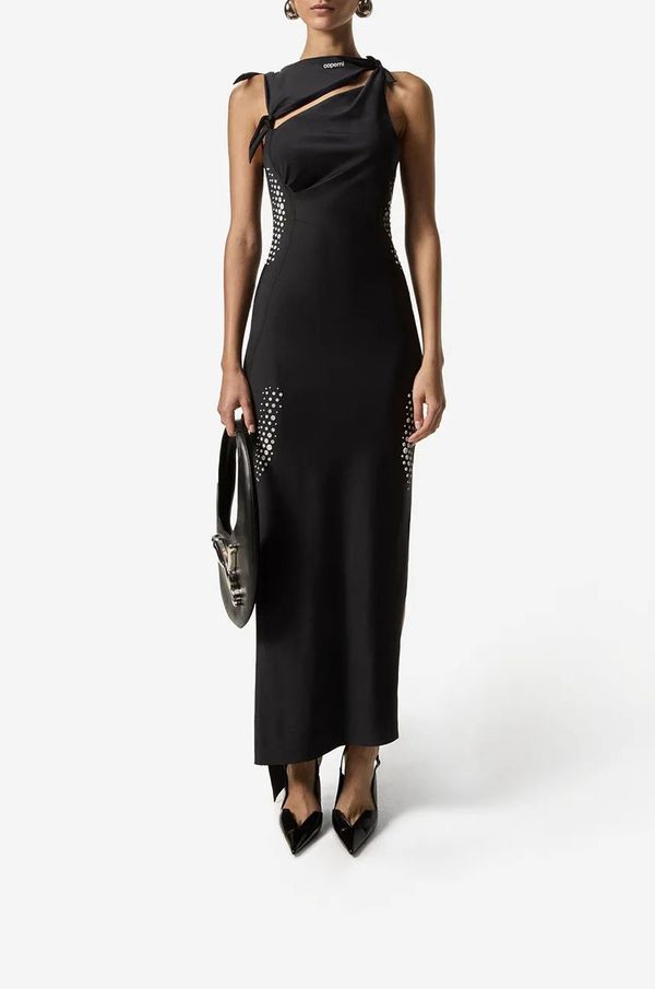 coperni Coperni obleka Coperni x Puma črna barva, 628424