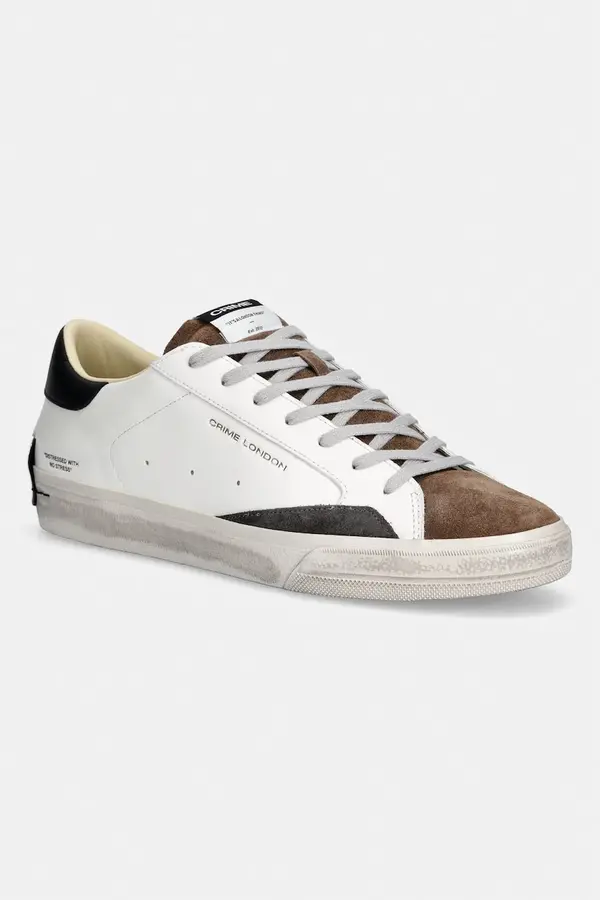 Crime London Crime London DISTRESSED 2.0 superge moške usnjene