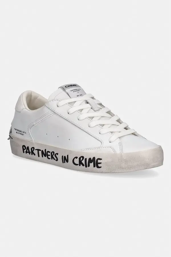 Crime London Crime London DISTRESSED superge ženske usnjene