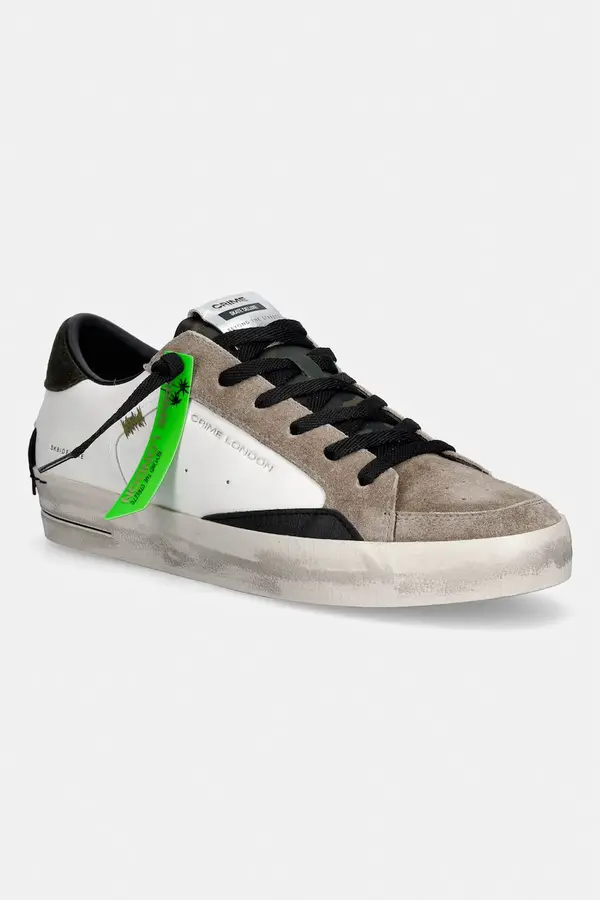 Crime London Crime London SK8 DELUXE superge moške usnjene