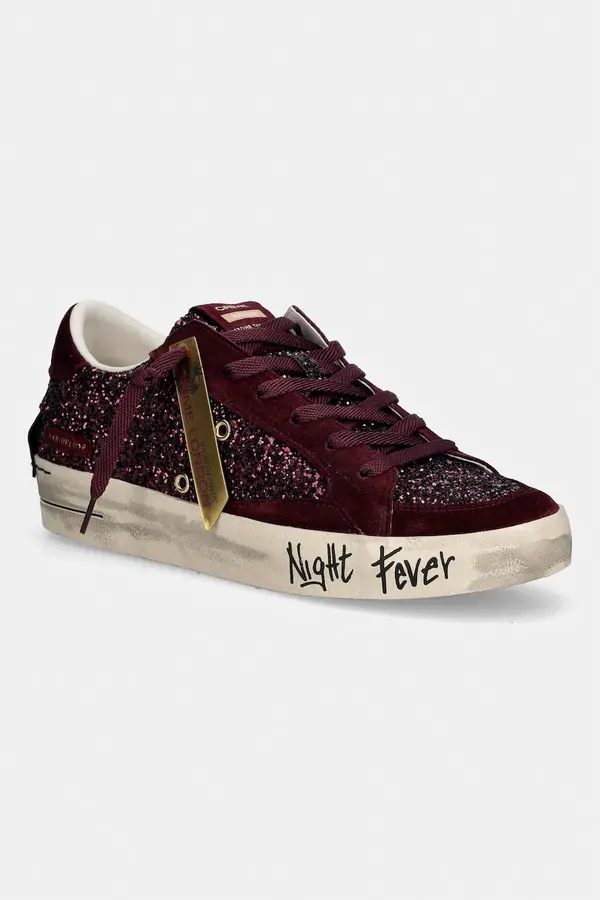 Crime London Crime London SK8 DELUXE superge ženske semišaste