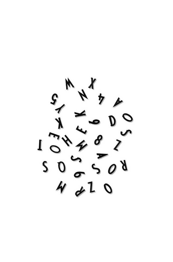 Design Letters Črke in številke za tablo Design Letters