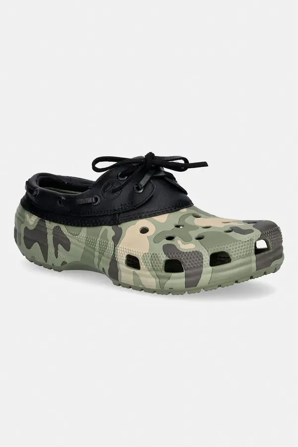 Crocs Crocs mokasini moški Classic Duck Camo Boat Shoe