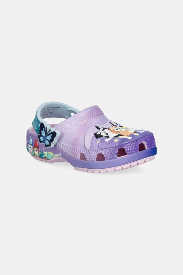 Crocs Crocs natikači otroški CLASSIC BLUEY MULTI PINK CLOG T