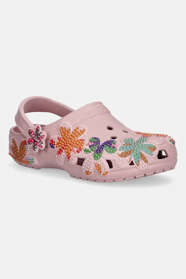 Crocs Crocs natikači ženski Classic Summer Beaded Clog