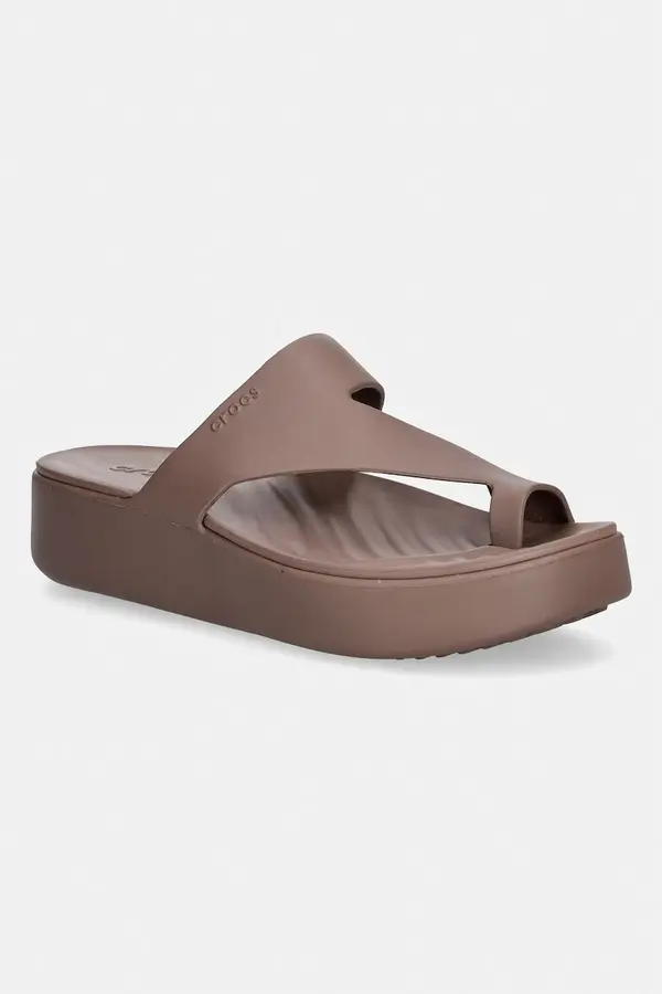 Crocs Crocs natikači ženski Getaway Platform Toe Loop
