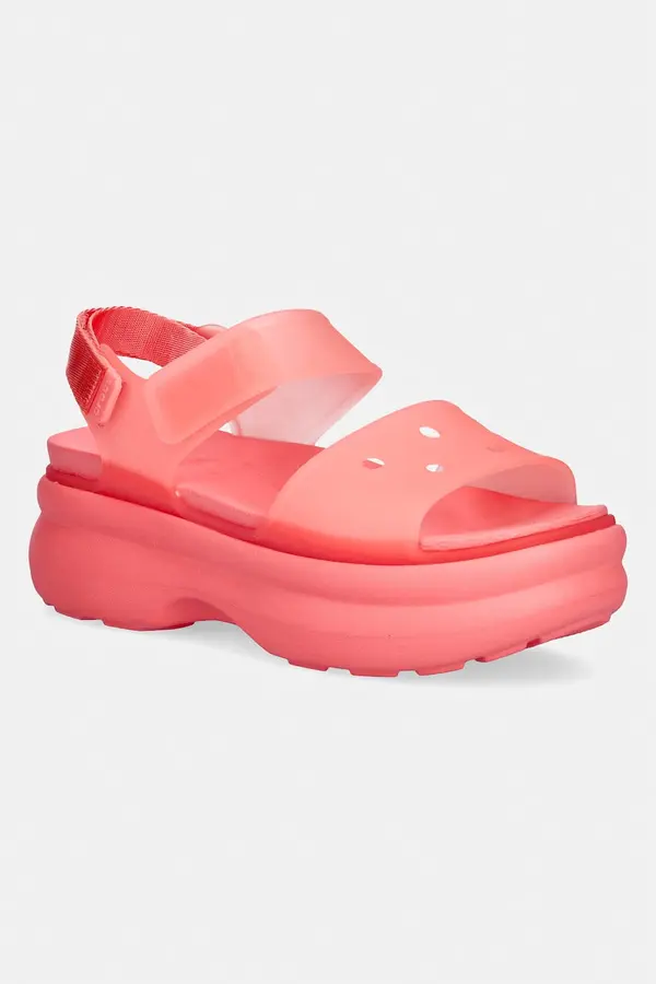 Crocs Crocs sandali s platformo ženski Soho Frosted Y Strap Sandal
