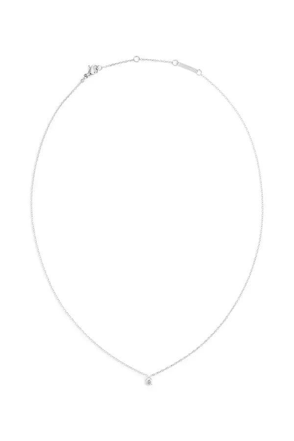 Daniel Wellington Daniel Wellington ogrlica z obeskom ženska iz nerjavečega jekla s kubičnim cirkonijem
