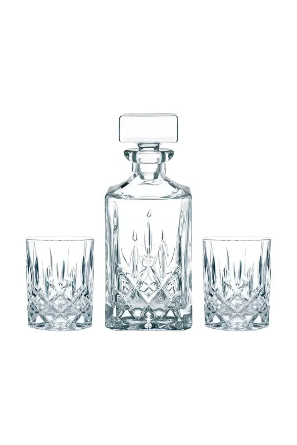 Nachtmann Dekanter za viski s kozarci Nachtmann Noblesse Whisky 700 ml 3-pack