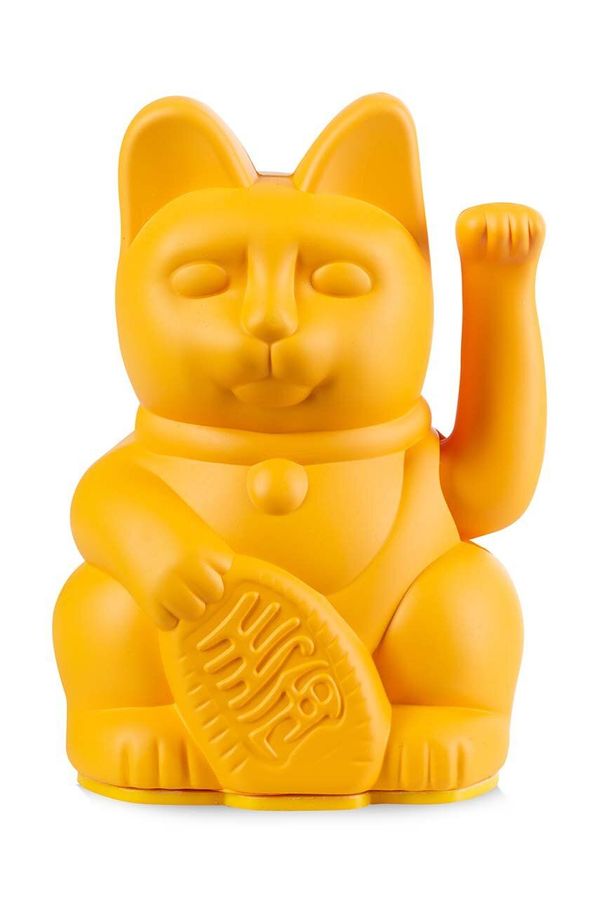 Donkey Dekoracija Donkey Lucky Cat Mini - Dark Yellow