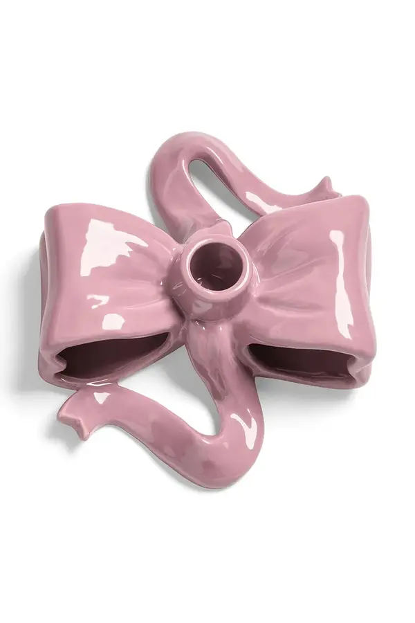 &k amsterdam Dekorativen svečnik &k amsterdam ribbon pink