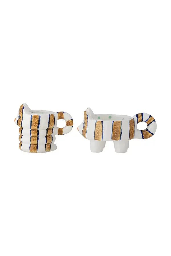 Bloomingville Dekorativen svečnik Bloomingville Caty 2-pack