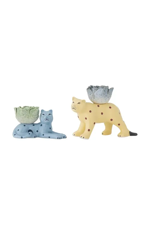 Bloomingville Dekorativen svečnik Bloomingville Rory 18 / 14 cm 2-pack