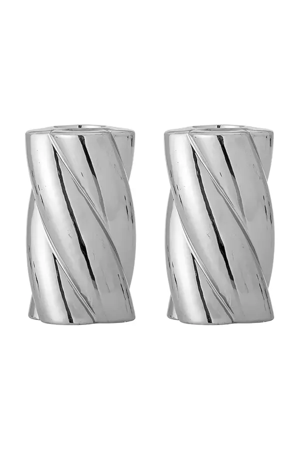 Bloomingville Dekorativen svečnik Bloomingville Silvia 7 x 9,5 cm 2-pack