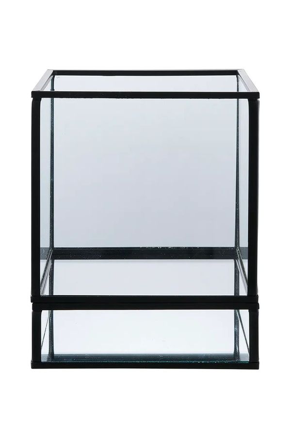 House Nordic Dekorativen svečnik House Nordic Hurricane črna barva