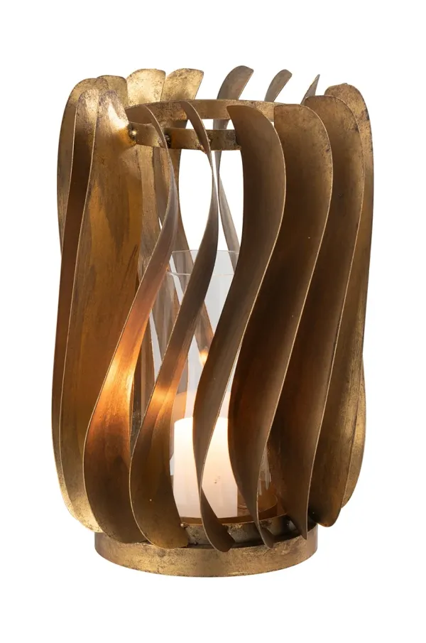 J-Line Dekorativen svečnik J-Line rumena barva