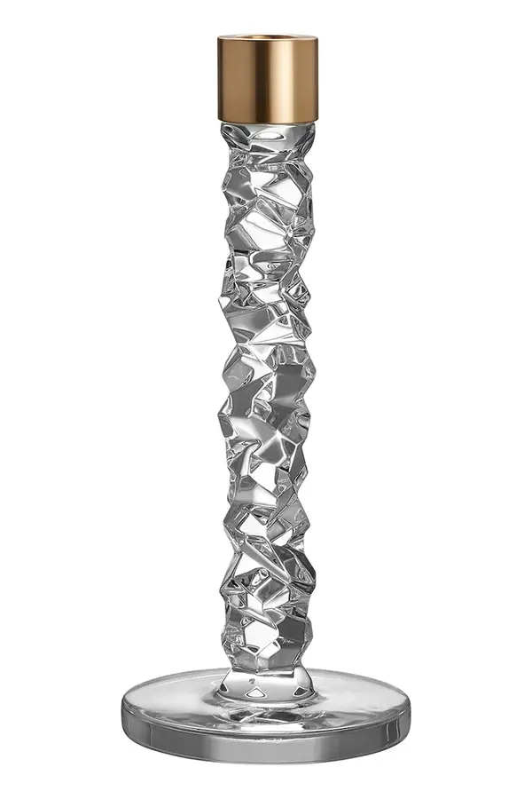 Orrefors Dekorativen svečnik Orrefors Carat 24,2 cm 2-pack