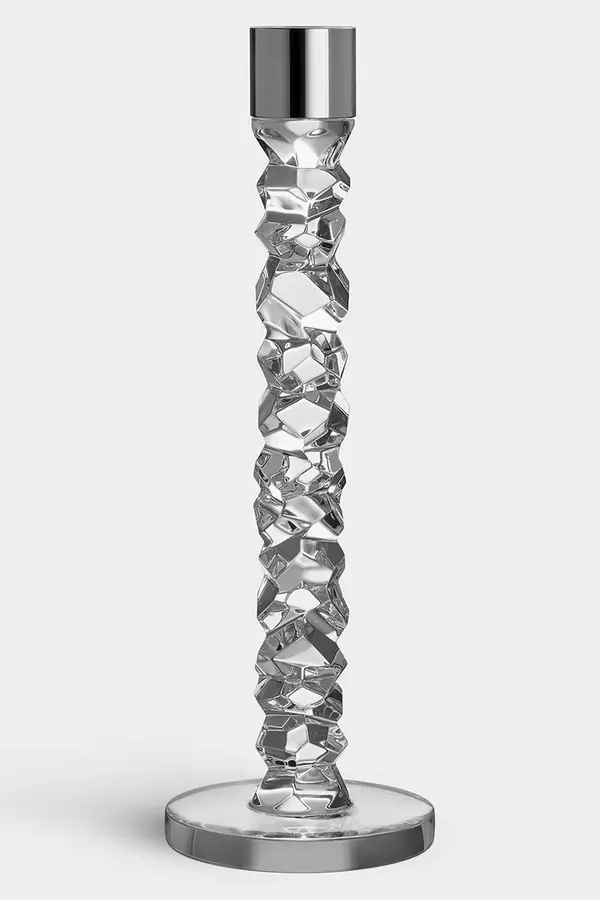 Orrefors Dekorativen svečnik Orrefors Carat 29,7 cm