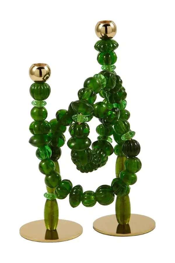 Pols Potten Dekorativen svečnik Pols Potten Beads 33 x 38 x 12 cm