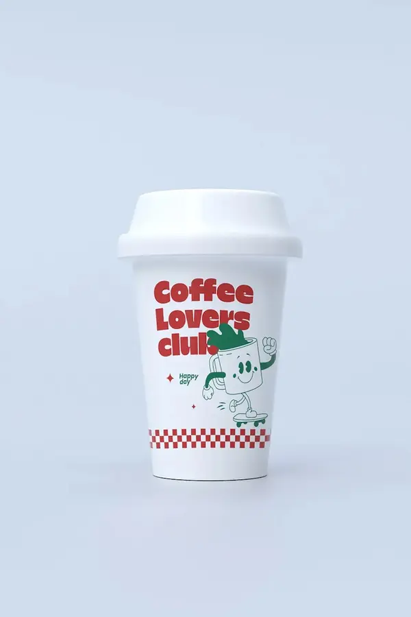 Fluid Market Dekorativna vaza Fluid Market Cup of Coffee