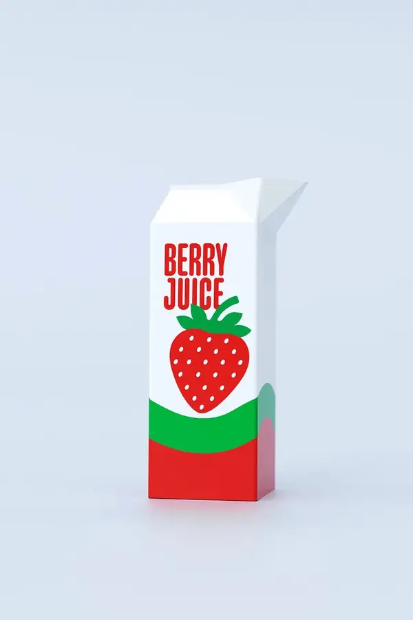 Fluid Market Dekorativna vaza Fluid Market Strawberry